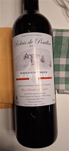 Bordeaux Bordeaux Supérieur Relais de Pauillac 2013