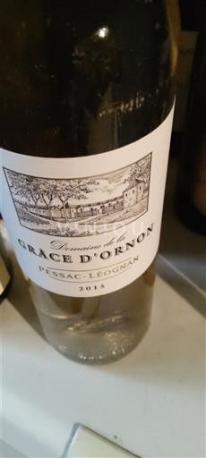 Bordeaux Pessac-Léognan Domaine La Grâce d'Ornon 2018