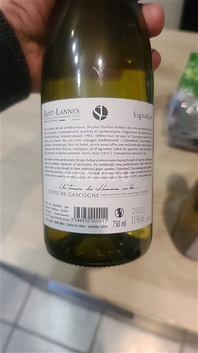 Zuidwest-Frankrijk Côtes de Gascogne Saint-Lannes Signature 2023