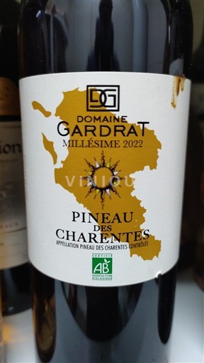 Poitou-Charentes Pineau-des-Charentes Domaine Gardrat 2022