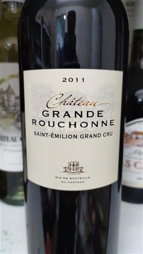 Bordeaux Saint-Émilion Grand Cru Grand Cru Château Grande Rouchonne 2011