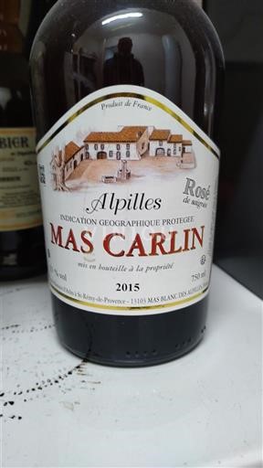 Alpes e regiões Ródano Alpilles Mas Carlin 2015