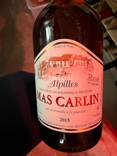 Alpes và các vùng Rhodanien Alpilles Mas Carlin 2015
