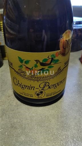 Savoja in Bugey Chignin-Bergeron Les Fils de René Quénard Les Bergeronnettes 2022