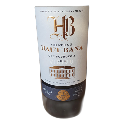 Bordeaux Médoc Château Haut-Bana 2018