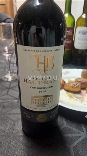 Bordeaux Médoc Château Haut-Bana 2018