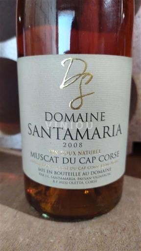 Corse Muscat-du-cap-corse Domaine Santamaria 2008