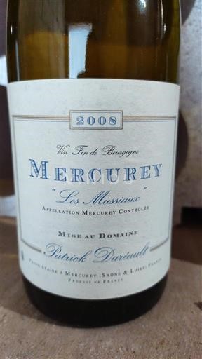 Burgundsko Mercurey Patrick Darviot Les Mussiaux 2008