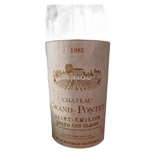 Bordeaux Saint-Émilion Grand Cru Château Grand-Pontet 1985