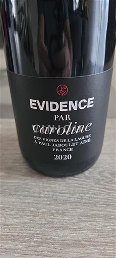 Valle del Ródano No especificado Paul Jaboulet Aîné Evidence par Caroline 2020