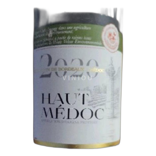 Vin Rouge sec Expert club 2020 France Bordeaux Haut-Médoc AOC