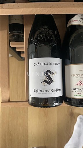 Vale do Ródano Châteauneuf-du-Pape Château Sury 2022
