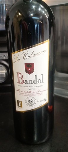 Provence Bandol La Cabassonne 2020