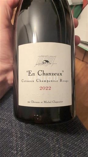 Champagne Coteaux-champenois Devaux et Michel Chapoutier En Chanzeux 2022