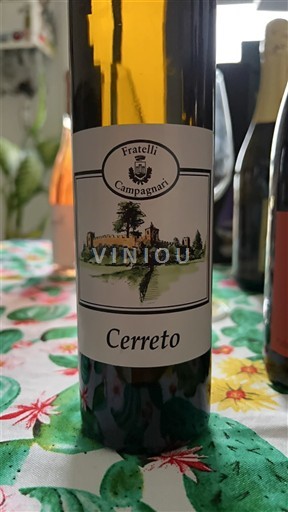 Lombardy Fratelli Campagnari Cerreto vino da uve passite Non-Vintage