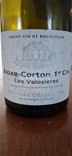 Burgundy Aloxe-Corton Premier Cru Edmond Cornu & Fils Les Valozières 2017