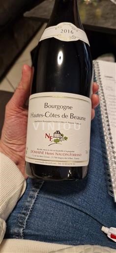 Burgundsko Hautes Côtes de Beaune Domaine Henri Naudin-Ferrand 2016