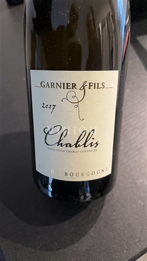 Burgundsko Chablis Garnier & Fils 2017