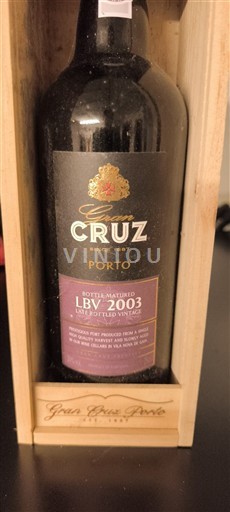 Portugal Port Gran Cruz LBV 2003