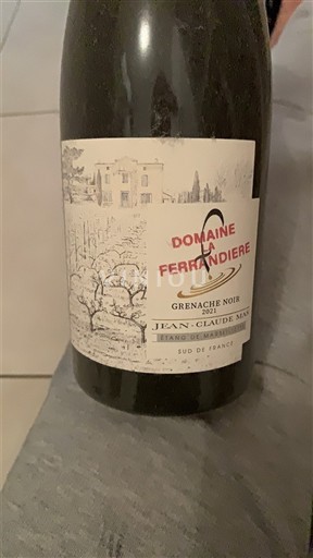 Languedoc ja Roussillon Pays d'Oc La Ferrandière Grenache Noir 2021