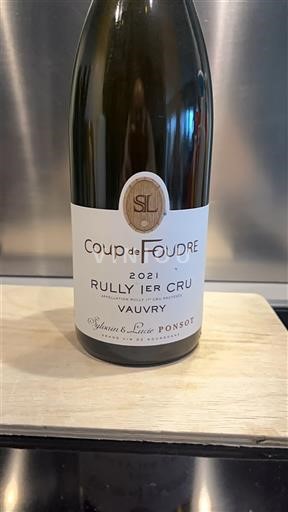 Burgundsko Rully Premier Cru Sylvain & Lucie Ponsot Coup de Foudre 2021