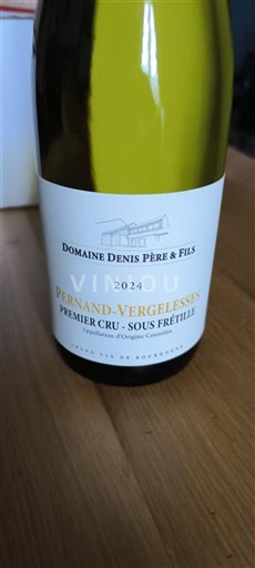 Bourgogne Pernand-Vergelesses Premier Cru Domaine Nis Père & Fils Sous Frétille 2024