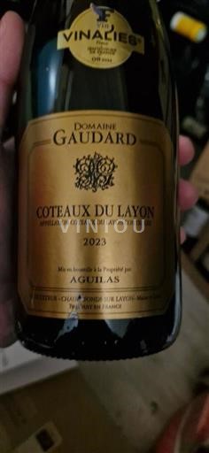 Loire-dalen Coteaux-du-layon Domaine Gaudard Aguilas 2023