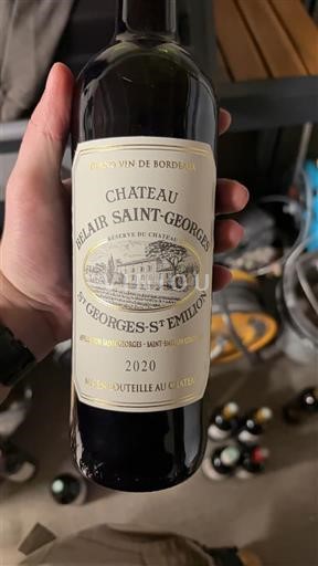 Bordeaux Saint-Georges-Saint-Émilion Château Belair Saint-Georges 2020