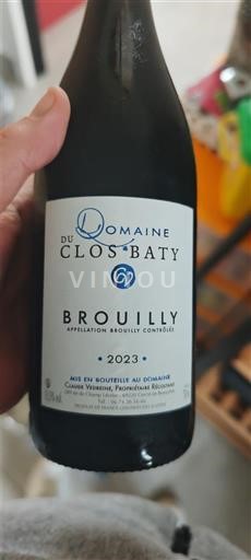 Beaujolais Brouilly Domaine Clos Baty 2023