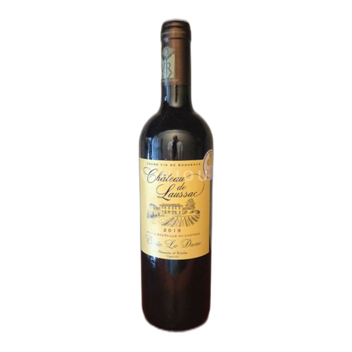 Vin Rouge sec Cuvée La Dame Château Lausac 2019 France Bordeaux AOC