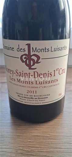 Burgundija Ni doloceno Premier Cru Domaine S Monts Luisants Les Monts Luisants 2011