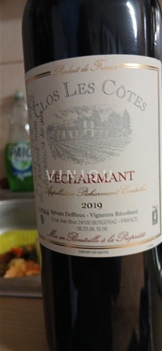 Jugperëndim Pécharmant Clos Les Cotes 2019