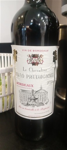 Bordeaux Théo Prudhomme Le Chevalier 2019