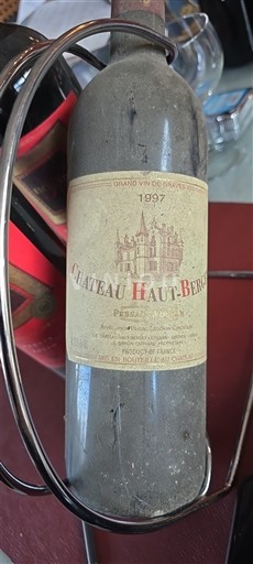Bordeaux Pessac-Léognan Château Haut-Bergey 1997