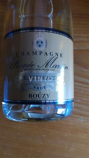 Champanhe Não especificado Renée Martin Blanc de Blancs Não Sazonado