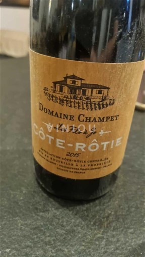Rhône Valley Côte-Rôtie Domaine Champet Les Fils à Jo 2015