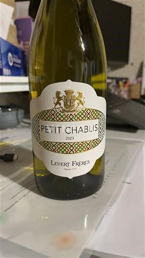 Burgundi Petit-chablis Levert Frères 2023