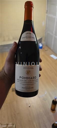 Borgoña Pommard Premier Cru Patriarche Premier Cru - Les Arvelets 2018
