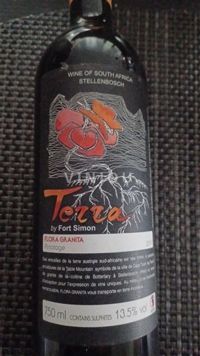 Kustområdet Stellenbosch Fort Simon Terra Flora Granita Icke årgångsbetecknad