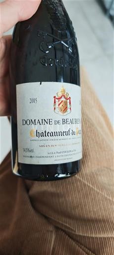 Valle del Ródano Châteauneuf-du-Pape. Domaine Beaurenard 2005