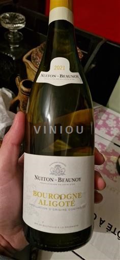 Burgundsko Bourgogne-aligoté Nuiton-Beaunoy 2021