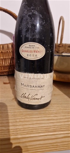 Burgundija Marsannay Charles Vienot 2014