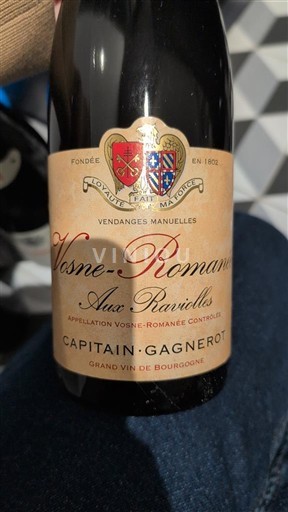 Burgundsko Vosne-romanée Capitain-Gagnerot Aux Ravioles 2013