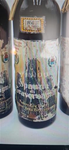 Piemonte Gattinara Poderi Le Torri degli Angeli Carosi Spanna di Gattinara 1954