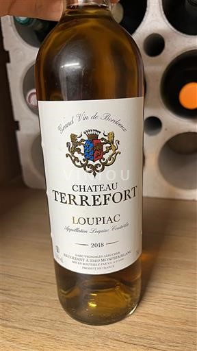 Burdeos Loupiac Château Terrefort 2018