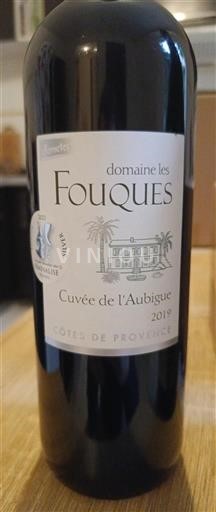 Provence Côtes-de-Provence Domaine Les Fouques de l'Aubigue 2019