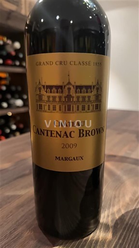 Bordéus Margaux Grand Cru Château Cantenac Brown 2009
