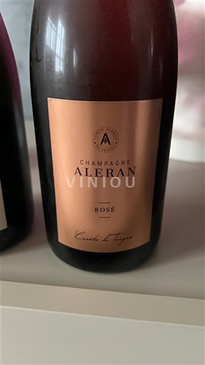 Kuohuviinit Rosé brut Rosé Champagne Aleran Non millésimé Ranska Samppanja AOC