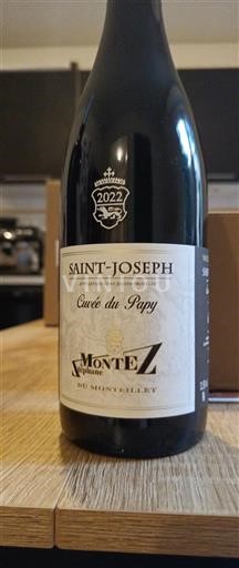 Rhônen laakso Saint-Joseph Domaine Monteillet du Papy 2022