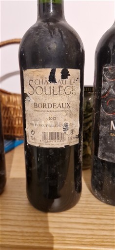 Bordéus Château La Soulege 2012